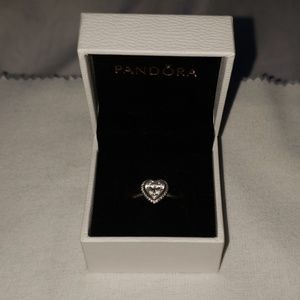 Authentic Pandora Love Heart ring